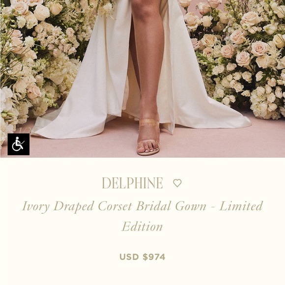 House of CB Delphine Bridal Gown - Picture 3 of 13